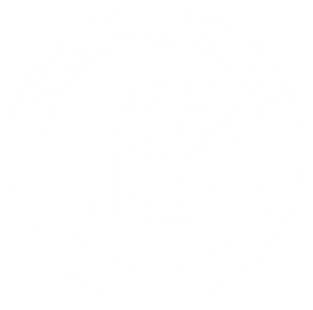 Oak 42 Logo-white