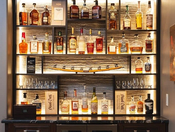 Custom Whiskey Bar