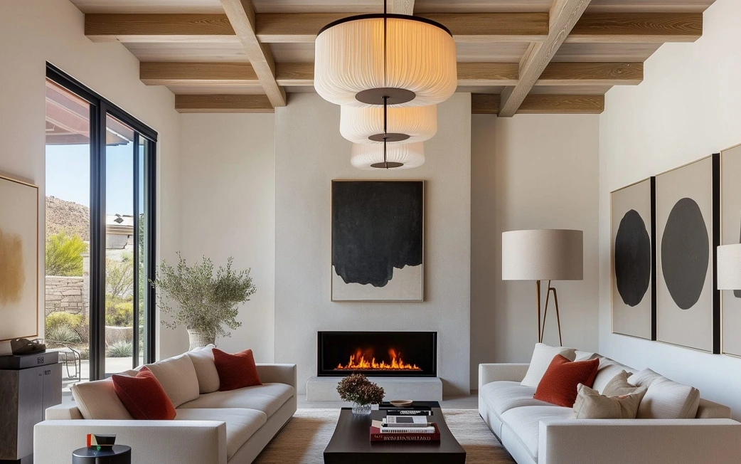 layered lighting home renovation trends 2025